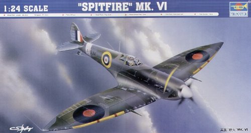 1/24 トランペッター スピットファイア MKⅥ Amazon | トランペッター 1/24 スピットファイヤー Mk.VI